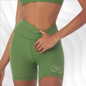 2/$50 WeWoreWhat Court Green Biker Shorts Size XL | Trendy & Comfortable